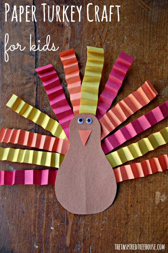 20 Easy Thanksgiving Crafts for Kids - You Brew My Tea