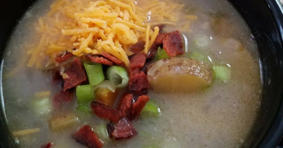 Simple Vegan Potato Soup Recipe