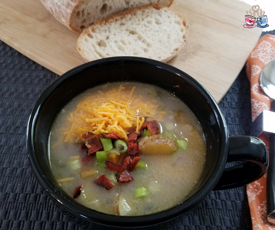 Simple Vegan Potato Soup Recipe