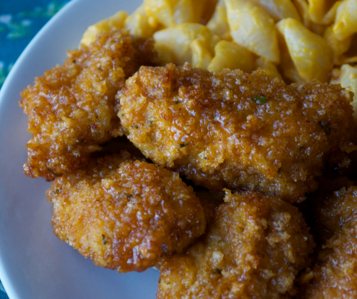 These Copycat Wingers' Sticky Fingers are a perfect Healthy Buffalo Chicken Tenders recipe that you will love! With only 5 SmartPoints per serving on the FreeStyle Plan with Weight Watchers they will be a huge hit at your house!