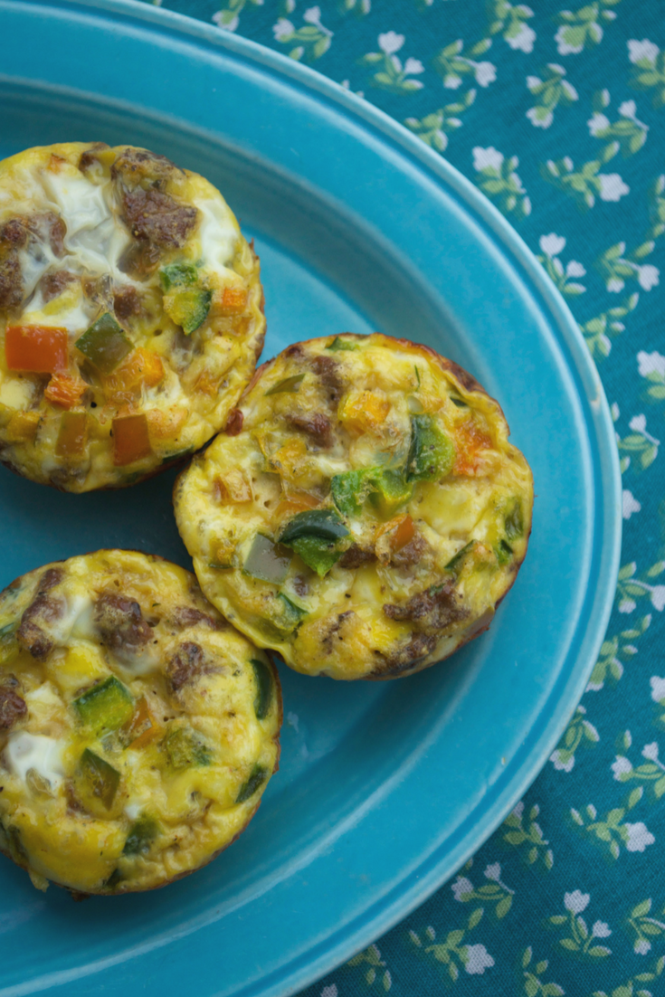 WW Turkey Sausage Muffin Tin Eggs