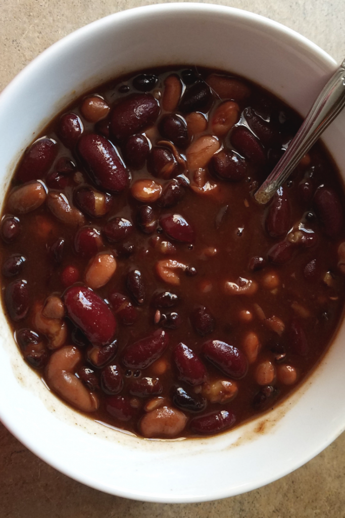 Homemade Baked Beans are so easy to make with our Weight Watchers Instant Pot Recipe! This has only 3 FreeStyle Weight Watchers SmartPoints per serving and is full of flavor! 