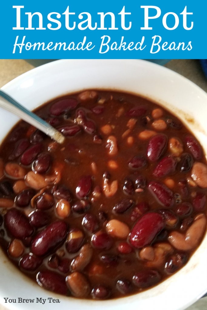 Homemade Baked Beans are so easy to make with our Weight Watchers Instant Pot Recipe! This has only 3 FreeStyle Weight Watchers SmartPoints per serving and is full of flavor! 