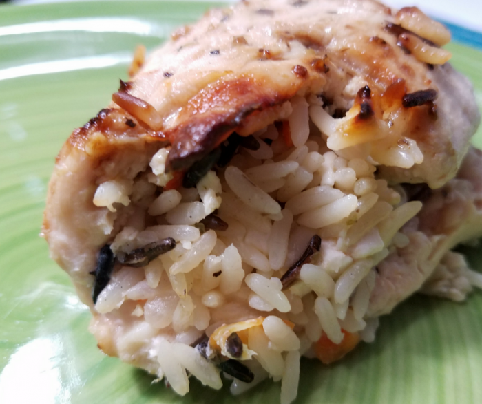 Air Fryer Chicken Recipes don't get any better than our Greek Stuffed Chicken Breast! It's a perfect Weight Watchers FreeStyle Recipe with only 3 SmartPoints per serving!