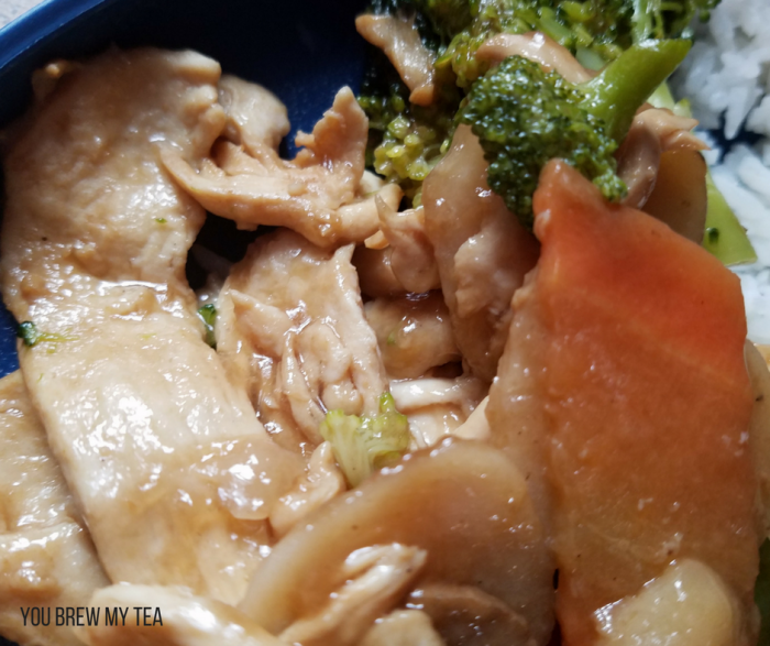 Make our Weight Watchers friendly Chicken stir fry recipe! This is easy and only 1 FreeStyle SmartPoint per serving. It makes a great 30-minute meal!