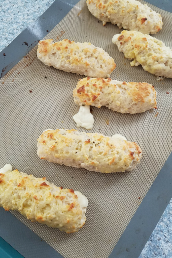 Weight Watchers FreeStyle Cheesy Stuffed Breadsticks are a great option you'll love to make! 4 FreeStyle SmartPoints for each delicious cheese stuffed breadstick! A great Weight Watchers FreeStyle recipe!