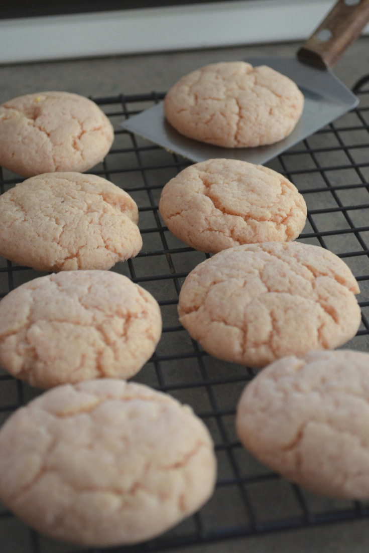 Make our Strawberry Cake Mix Cookies in just minutes! These are delicious and only 2 SmartPoints per cookie on the FreeStyle program! A great Weight Watchers FreeStyle Recipe!