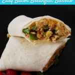 Weight Watchers Breakfast Burrito is a great easy to make recipe that everyone will love having on their menu! It is ready in 10 minutes or less, and is a great freezer meal! A great Weight Watchers FreeStyle Recipe for breakfast!