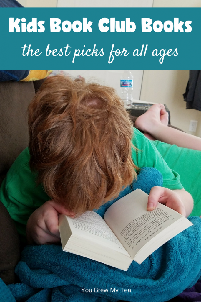 Check out our picks for the Best Kids Book Club Books for all ages! These are ideal for everyone from infant to teen! 