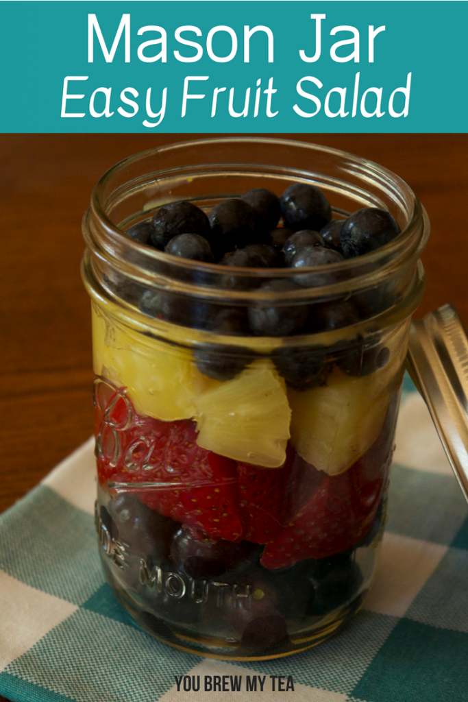 Make our easy fruit salad in a mason jar as a great sweet treat that is kid-friendly and delicious! This Weight Watchers FreeStyle Zero Point recipe is fast and easy!