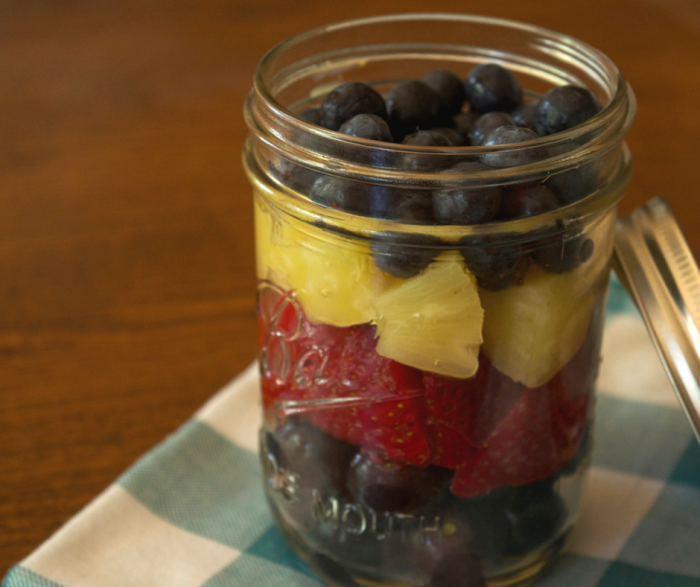 Mason Jar Fruit Salad – IN THE KITCHEN