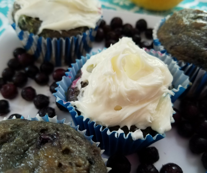 Make our Skinny Blueberry Lemon Muffins recipe in just minutes! Only 6 SmartPoints on the Weight Watchers FreeStyle Plan for this light and moist cupcake like muffin. A delicious breakfast or dessert option!