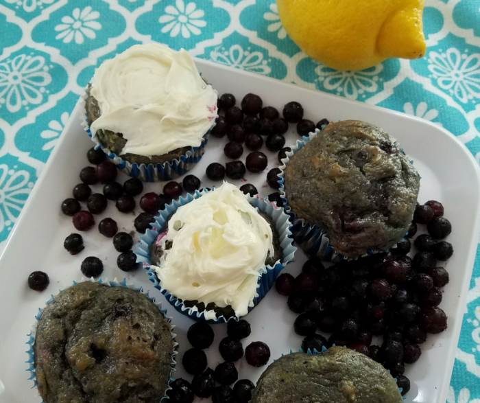 Make our Skinny Blueberry Lemon Muffins recipe in just minutes! Only 6 SmartPoints on the Weight Watchers FreeStyle Plan for this light and moist cupcake like muffin. A delicious breakfast or dessert option!