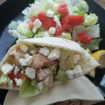 Make our Slow Cooker Greek Chicken for only 1 FreeStyle SmartPoint on Weight Watchers! This delicious flavorful recipe is so easy to make and flexible for salads, sandwiches, and more!