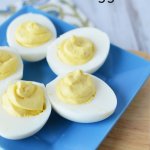 Our easy Weight Watchers Deviled Eggs Recipe is only 1 SmartPoint on FreeStyle for each egg! A perfect easy summer recipe everyone will love to enjoy with you at your next barbecue event!