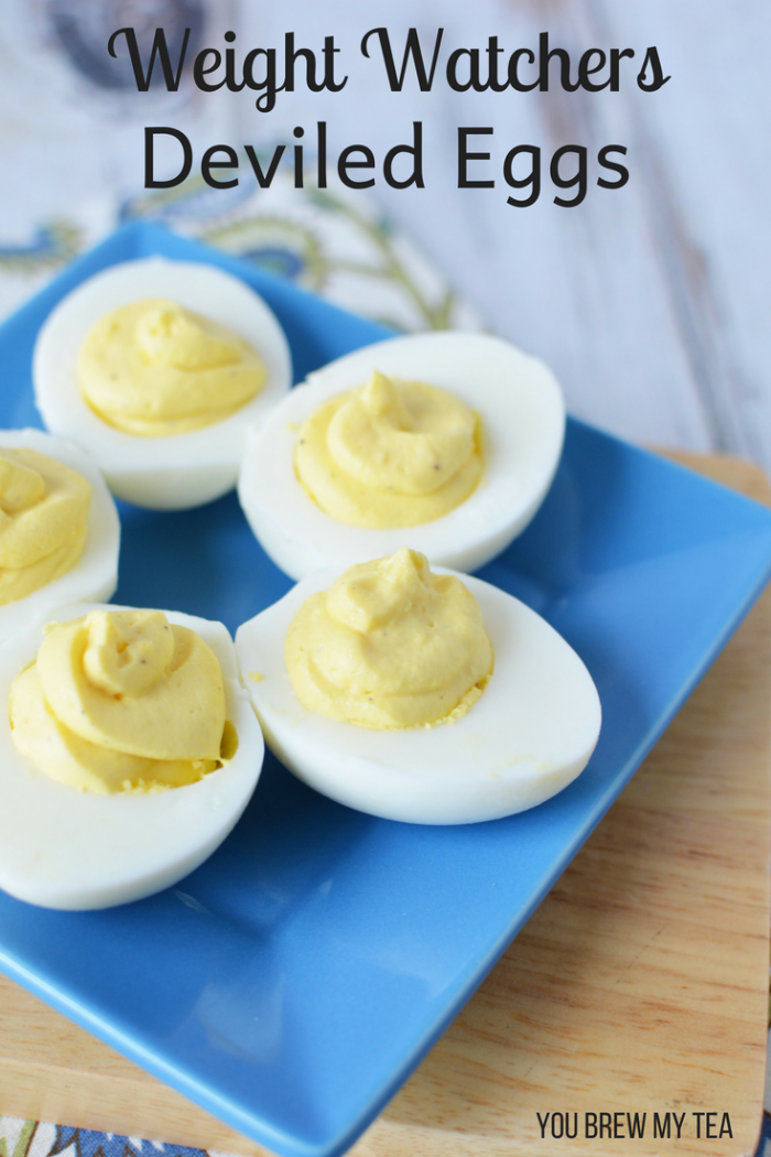 Our easy Weight Watchers Deviled Eggs Recipe is only 1 SmartPoint on FreeStyle for each egg! A perfect easy summer recipe everyone will love to enjoy with you at your next barbecue event!