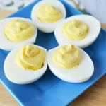 Our easy Weight Watchers Deviled Eggs Recipe is only 1 SmartPoint on FreeStyle for each egg! A perfect easy summer recipe everyone will love to enjoy with you at your next barbecue event!