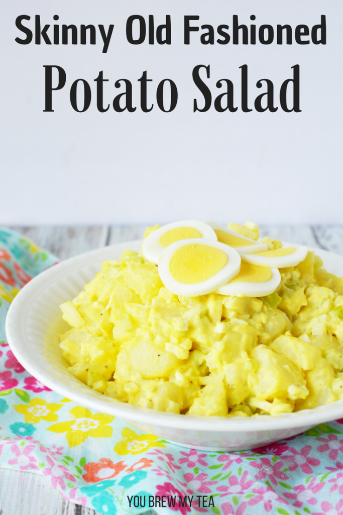 Our Old Fashioned Potato Salad recipe is sure to remind you of the classic recipe your grandma made, but with fewer calories! It's a delicious option to be a side dish at your next weekend barbecue!