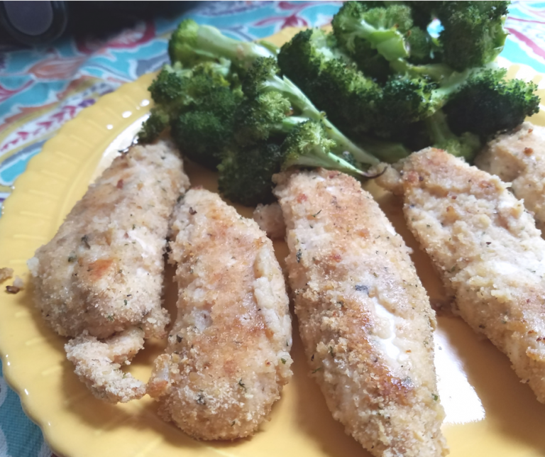 Air Fryer Parmesan Chicken Tenders