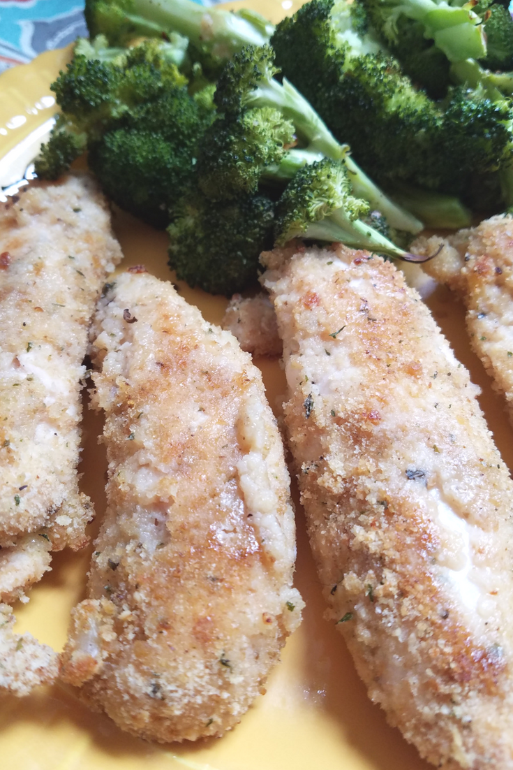 Air Fryer Parmesan Chicken Tenders
