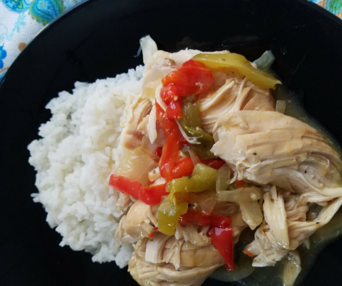 Make our Slow Cooker Smothered Chicken Breasts for only 3 SmartPoints on the Weight Watchers FreeStyle Plan! A delicious comfort food that is perfect for fall and winter cooking! Ready in 3 hours!