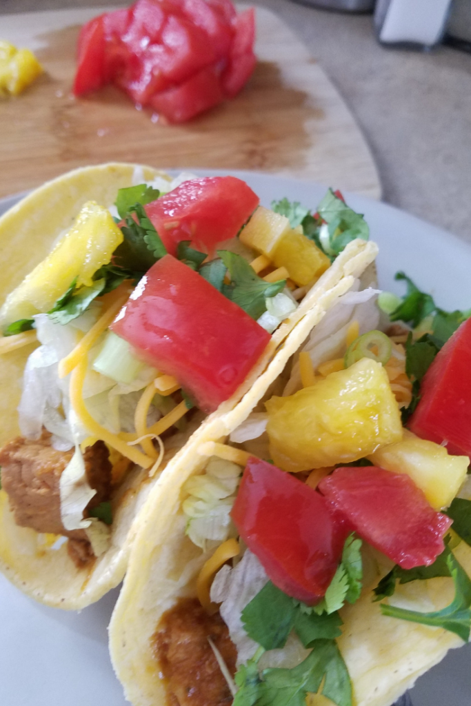 Al Pastor Tacos are a great addition to your menu plan! Instant Pot recipes save tons of time in your weekly meal plan! Make our easy Instant Pot Al Pastor as a perfect pork recipe for your menu this week!