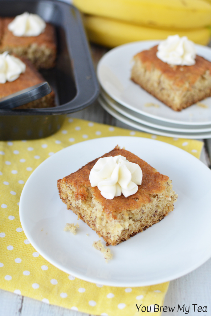 Make our Healthy Banana Cake Recipe in minutes! This delicious WW FreeStyle Recipe is a perfect Weight Watchers dessert that everyone will love. Homemade cake recipes are a hit with our family, especially with this simple option ready in a half hour!