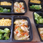 Looking for Freezer Friendly Chicken Recipes? Check out this easy Instant Pot Chicken and Dumplings Recipe! It's only 3 WW FreeStyle SmartPoints per serving and ready in under 30 minutes!