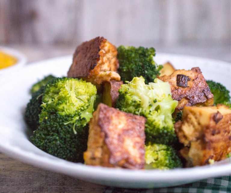 Roasted Crispy Tofu and Broccoli You Brew My Tea Zero Point WW FreeStyle