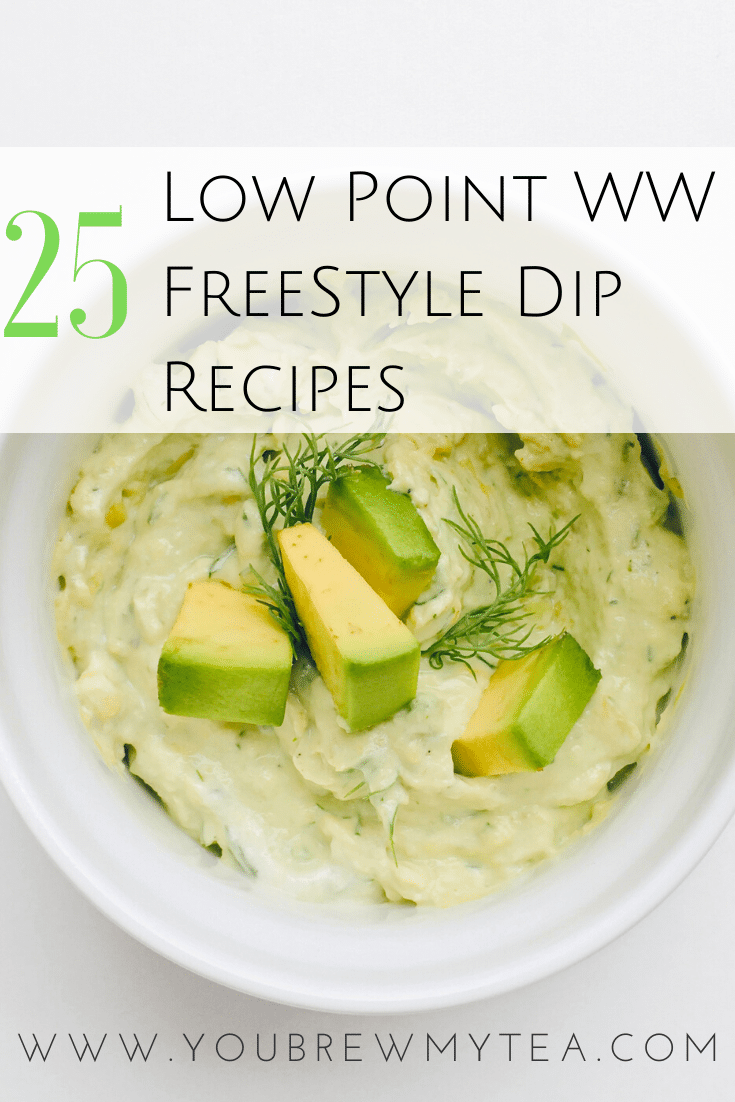 25 Low Point WW FreeStyle Dip Recipes for Snacking