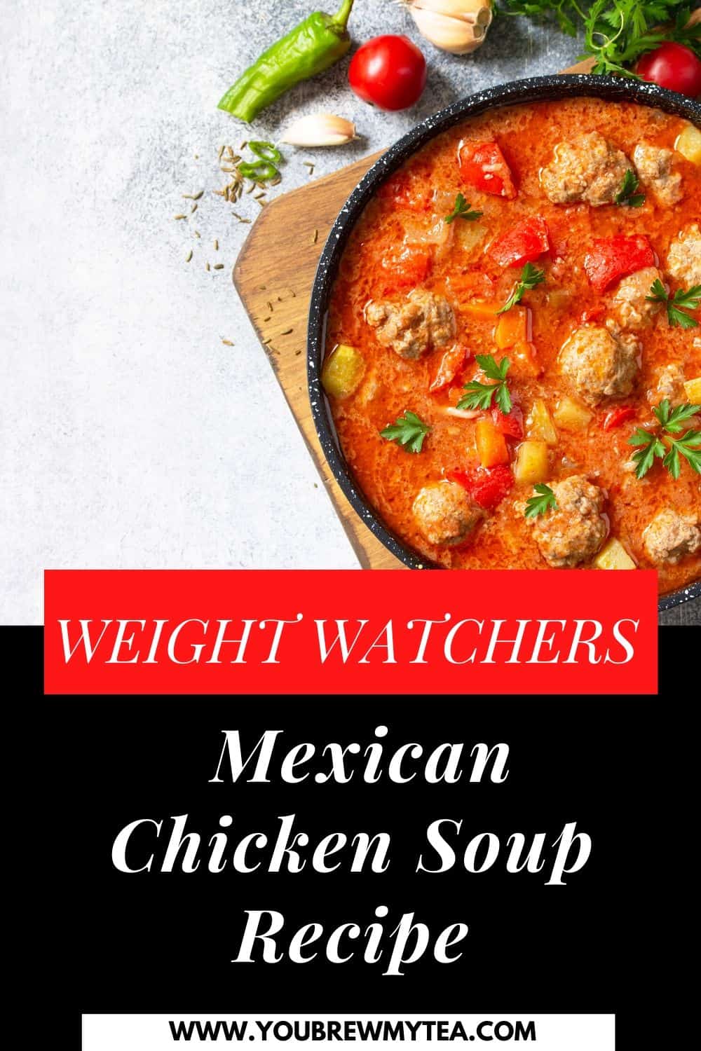 Weight Watchers Soup: Mexican Chicken Soup