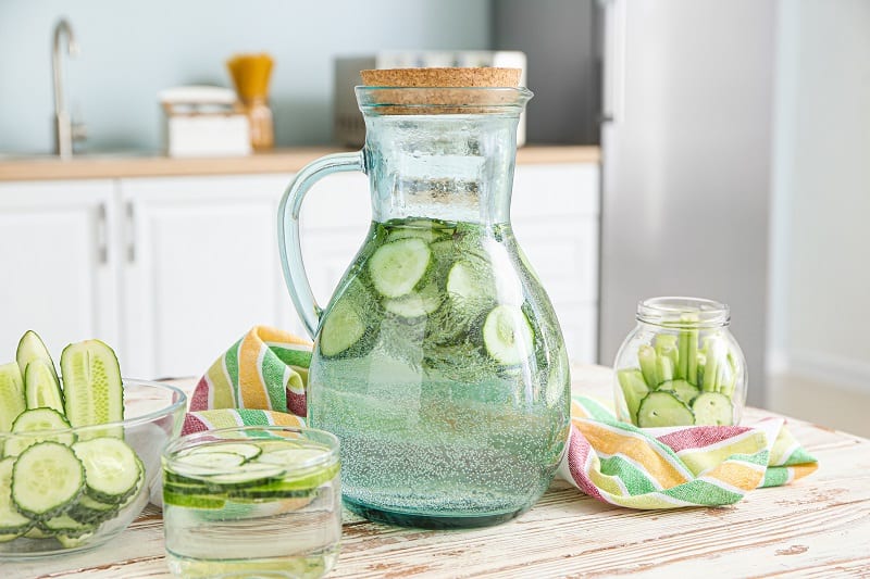 How to Make Cucumber Water