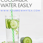 How To Make Cucumber Water Easily