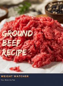 weight watcher ground beef recipe