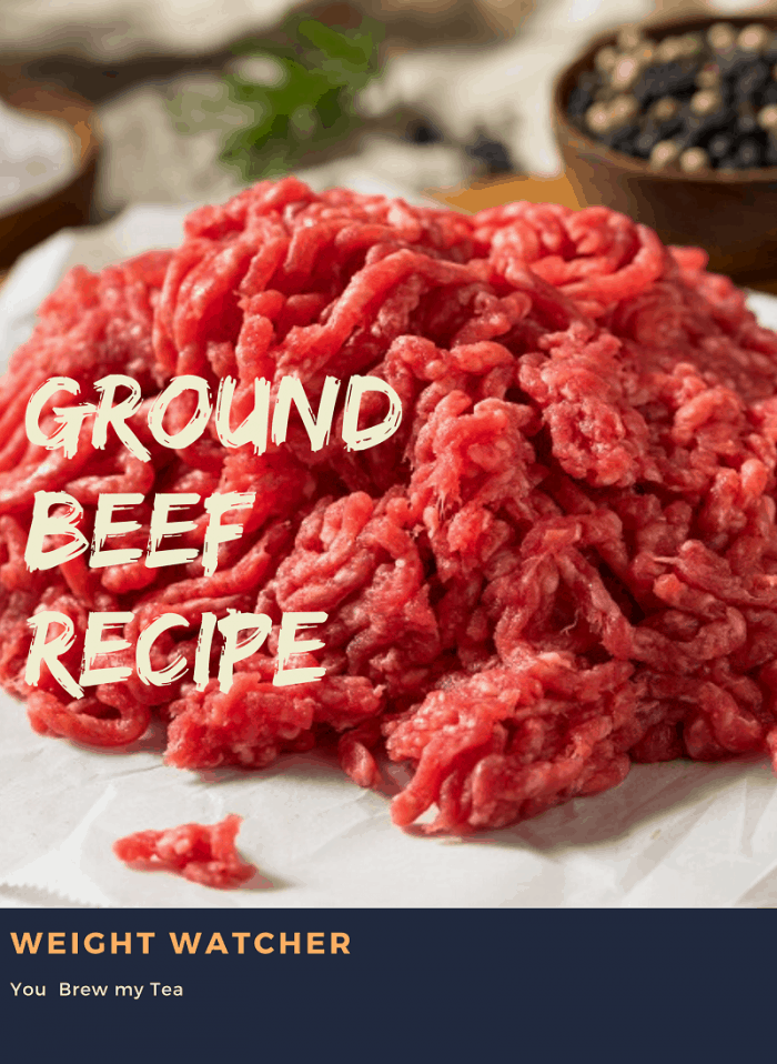 Weight Watcher Ground Beef Recipe