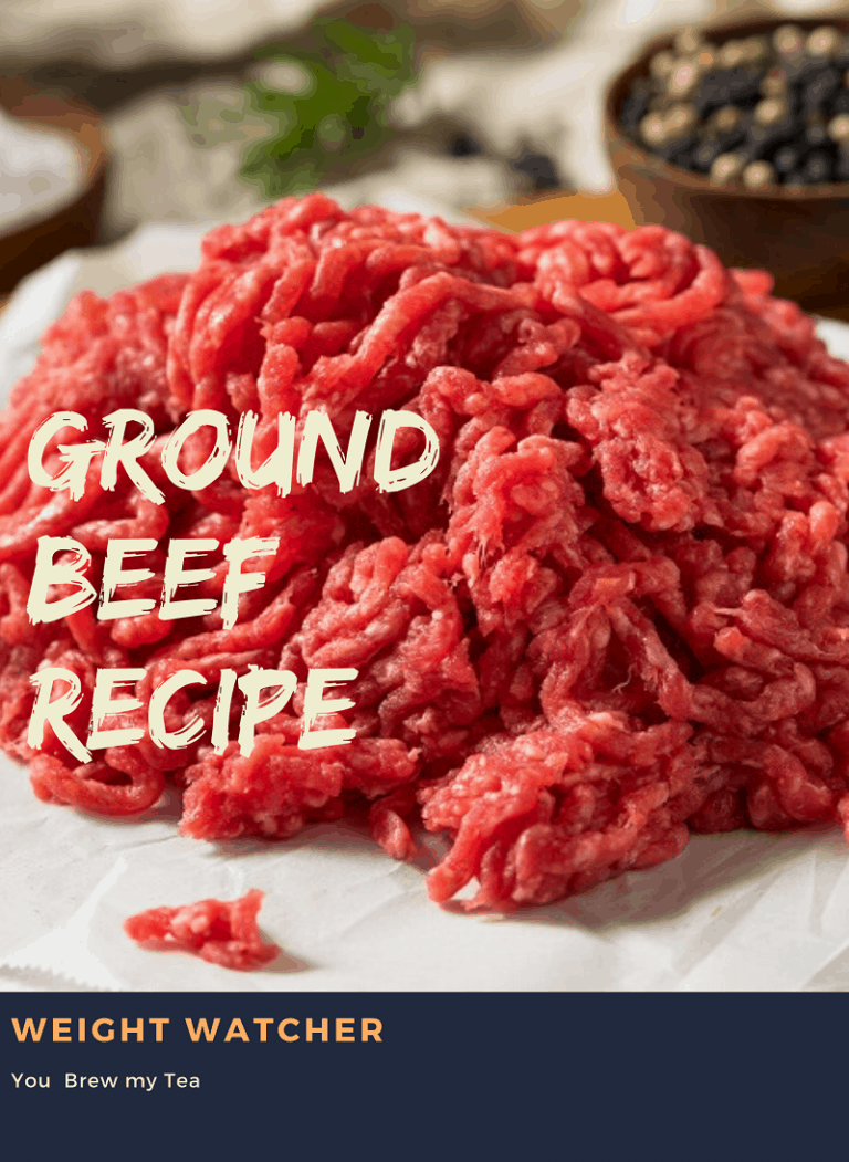 Weight Watcher Ground Beef Recipe