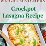 Weight Watchers Crockpot Lasagna Recipe