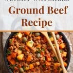 Weight Watchers Ground Beef Recipe