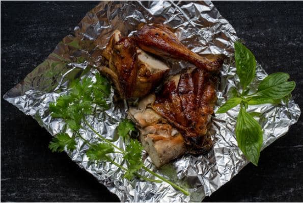 Foil Pack Barbecue Chicken