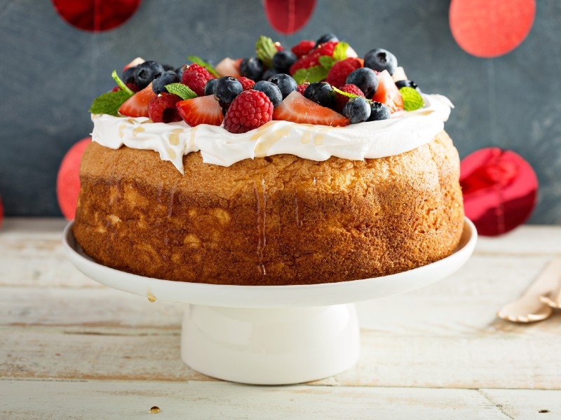 weight watcher angel food cake