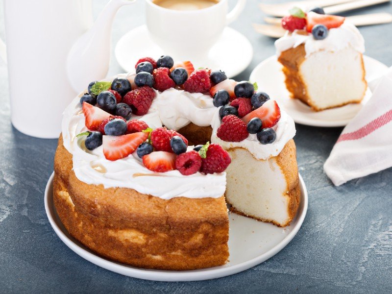 weight watcher angel food cake