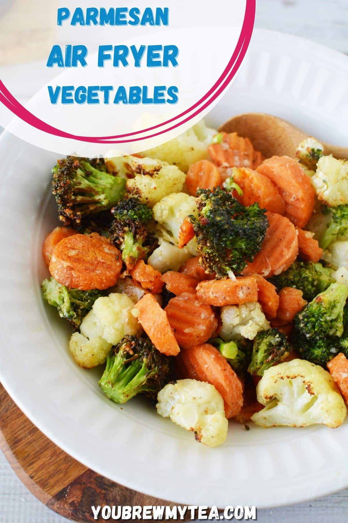 The Best Air Fryer Vegetables with Parmesan